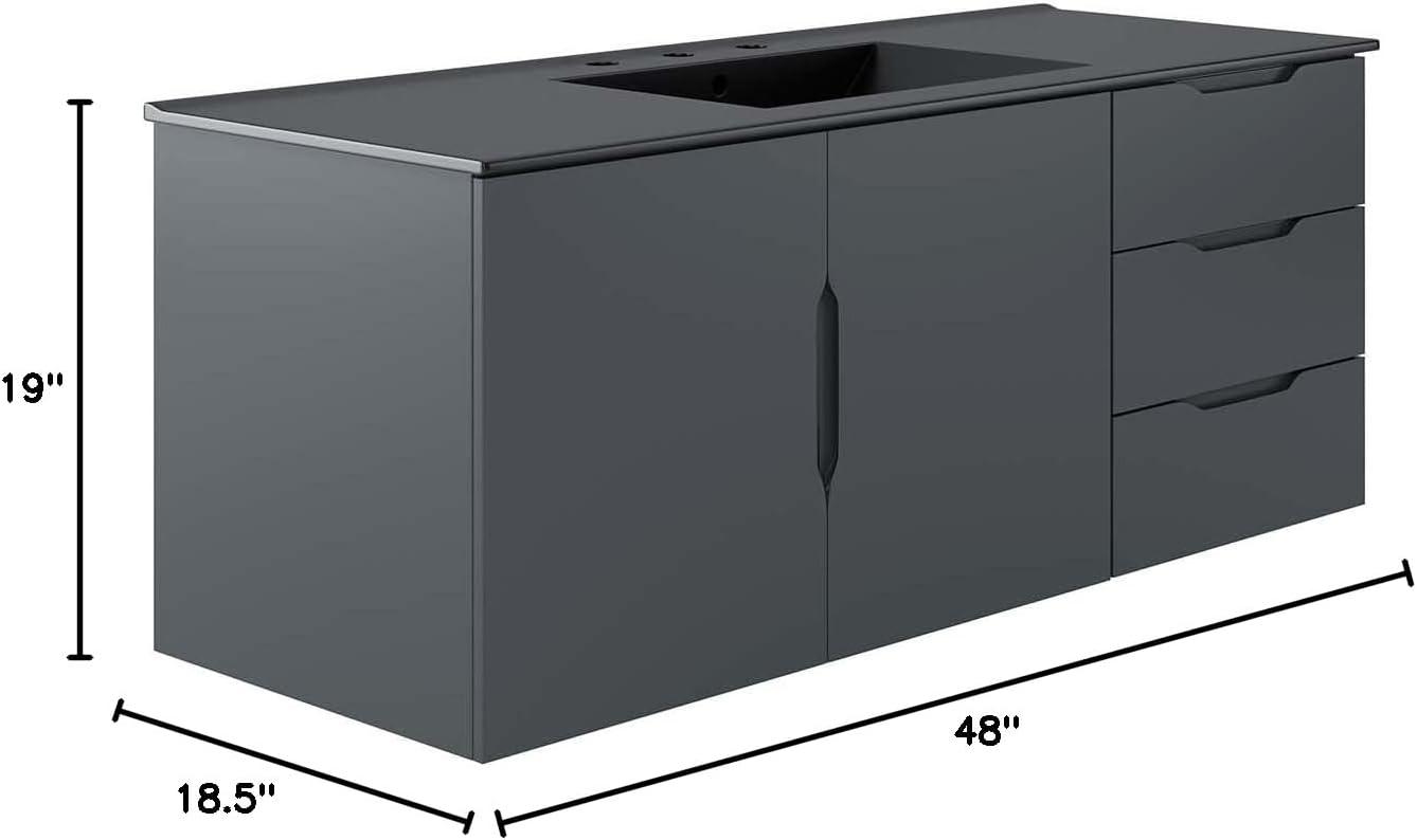 Modway Vitality 48" Single Sink Bathroom Vanity