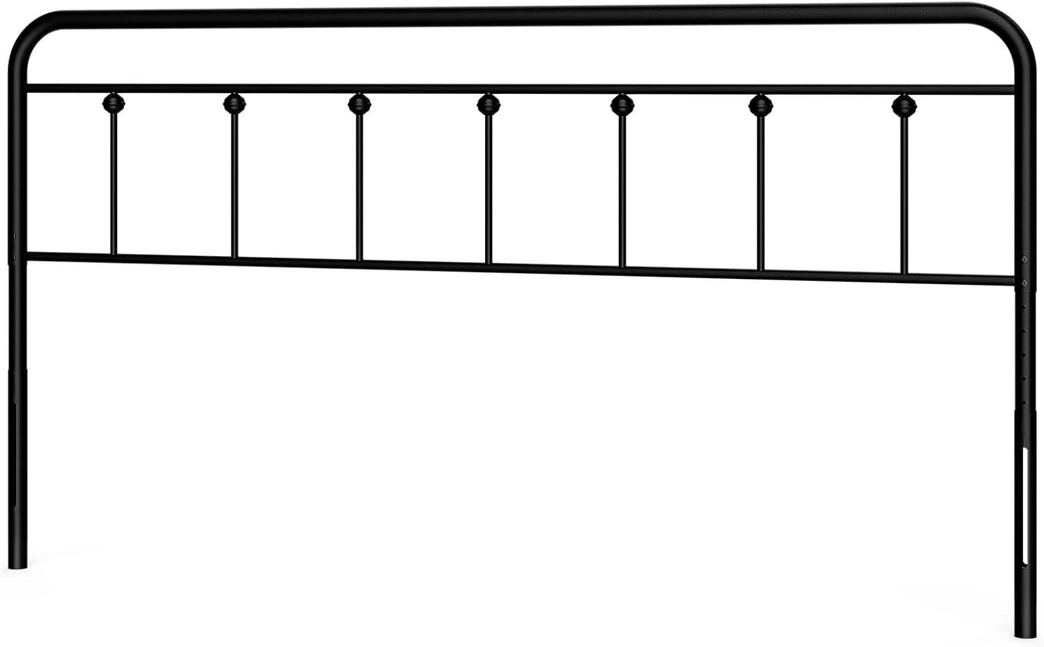 August Grove® August Grove® Metal Headboard - Adjustable Height - Farmhouse Victorian Style