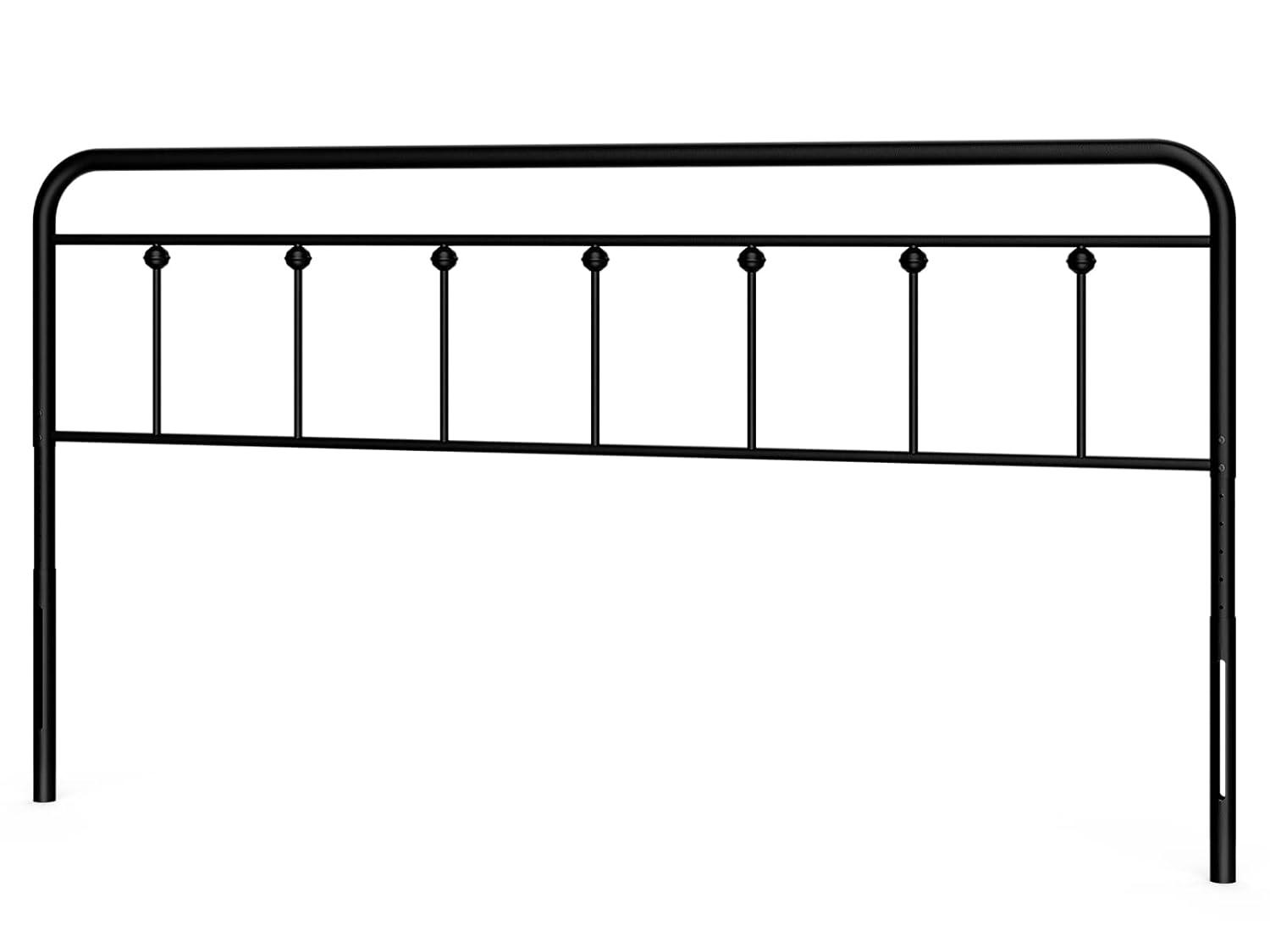 August Grove® August Grove® Metal Headboard - Adjustable Height - Farmhouse Victorian Style