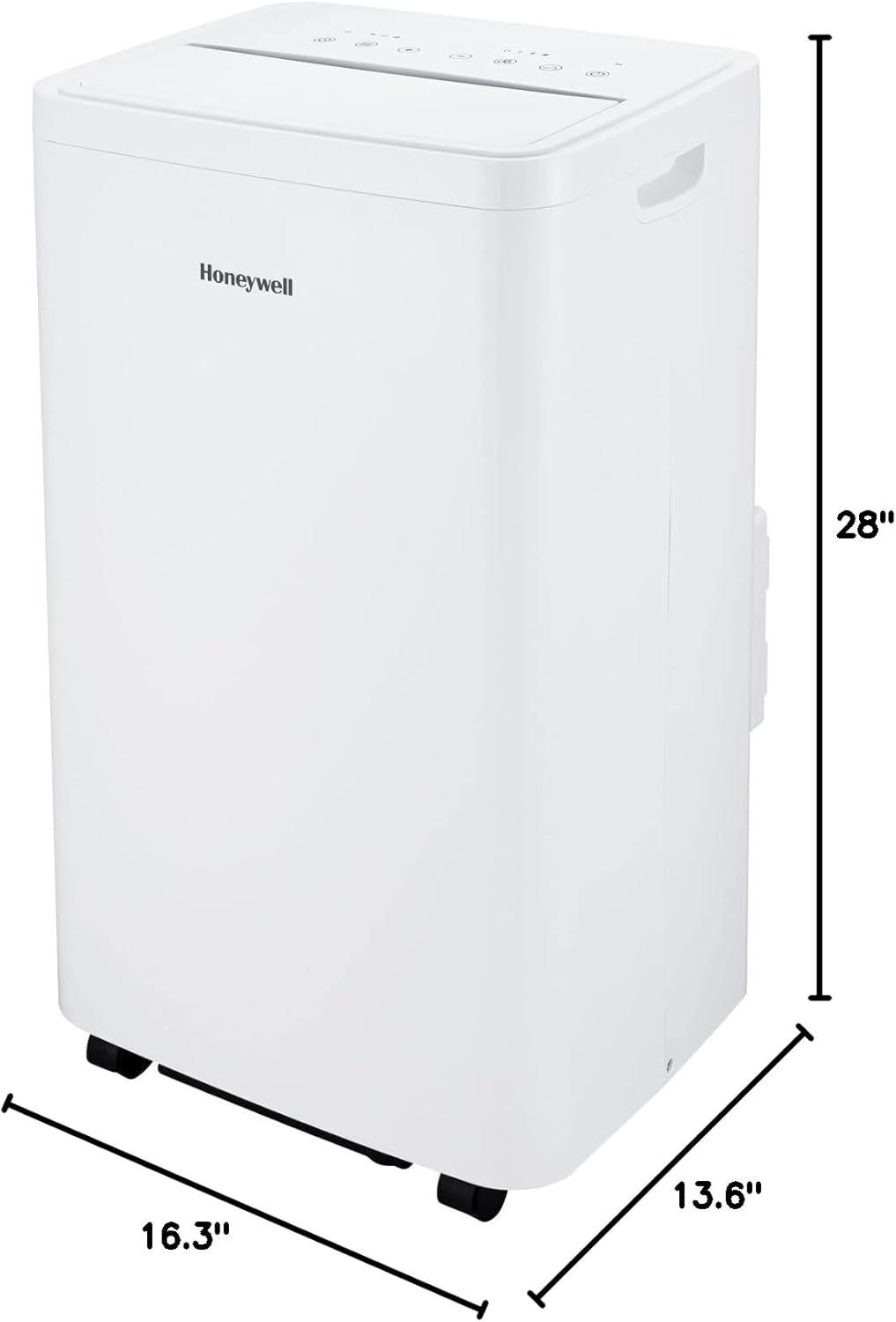 Honeywell 12000 BTU 115-Volt Portable Air Conditioner with Remote, White, HW2CESAWW9