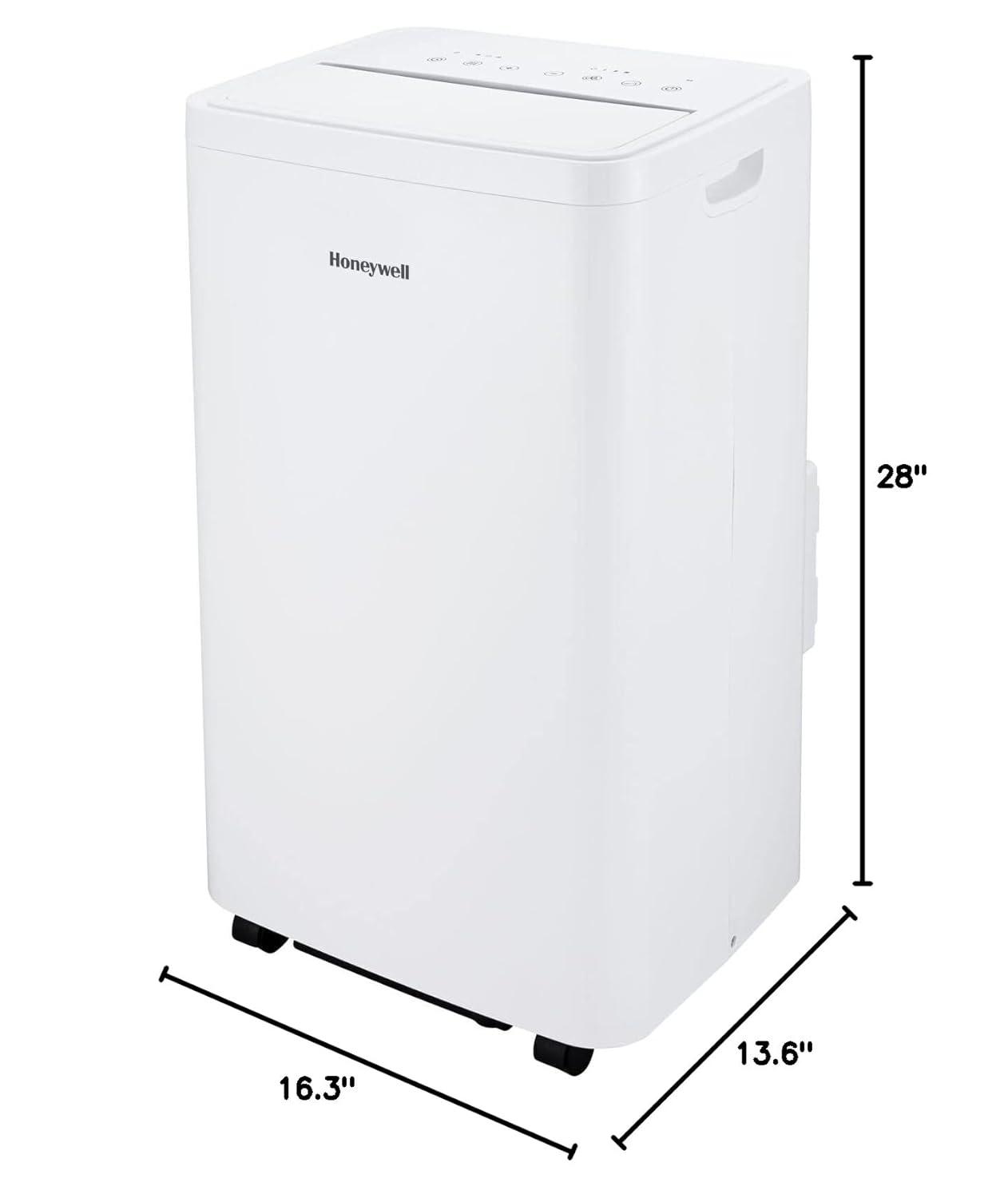 Honeywell 12000 BTU 115-Volt Portable Air Conditioner with Remote, White, HW2CESAWW9