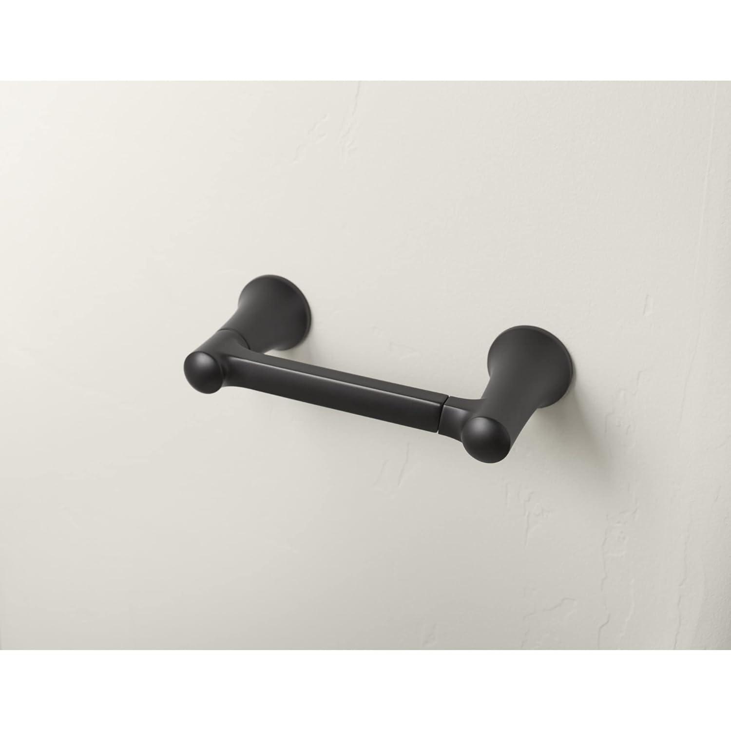 Brushed Nickel Wall Mounted Pivoting Toilet Paper Holder