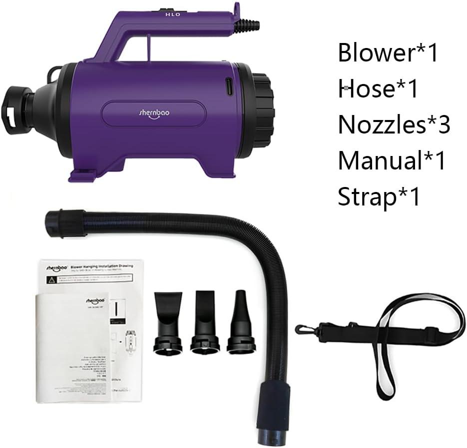 shernbao High Velocity Car & Motorcycle Dryer Blower for Auto Detailing and Cleaning Dusting