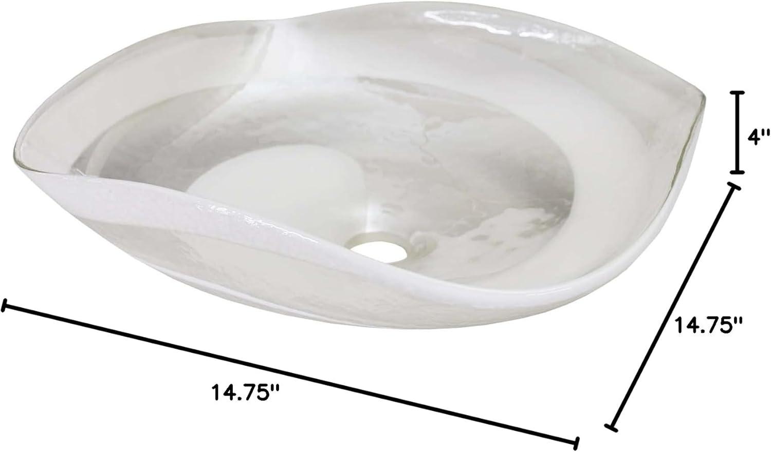 Lido Murano Glass Specialty Vessel Bathroom Sink