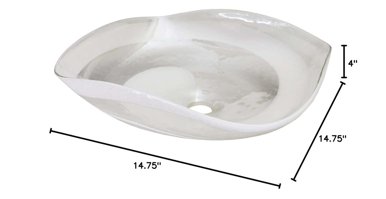 Lido Murano Glass Specialty Vessel Bathroom Sink