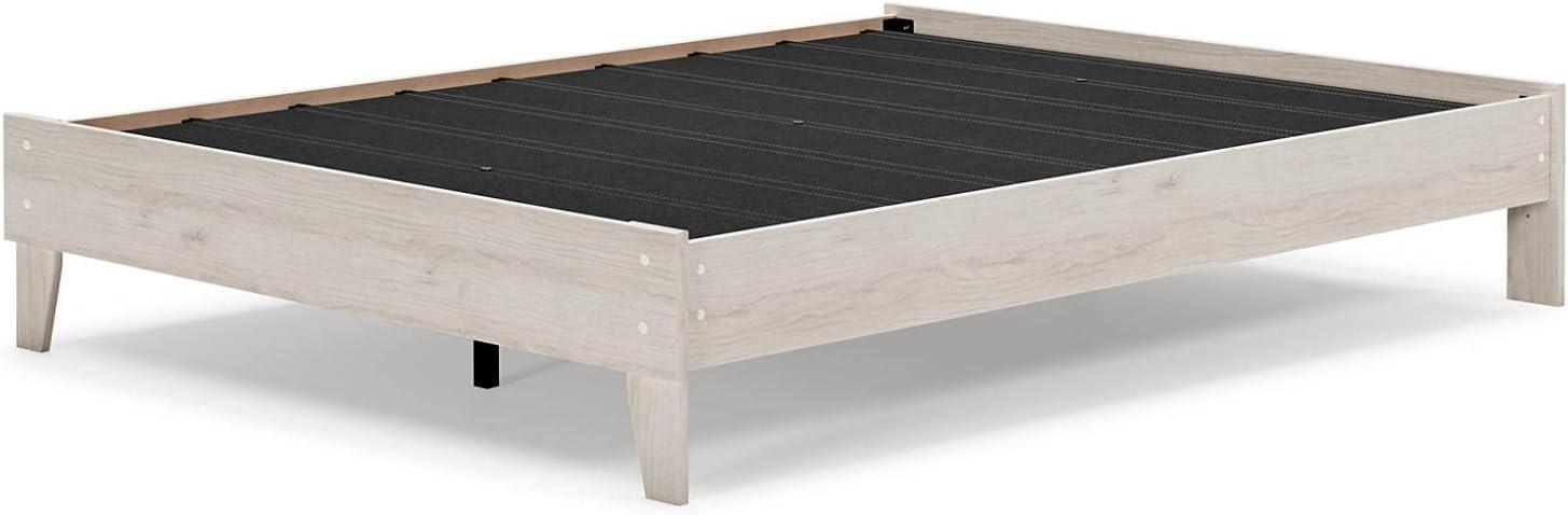 Oliah Platform Bed Natural - Signature Design by Ashley