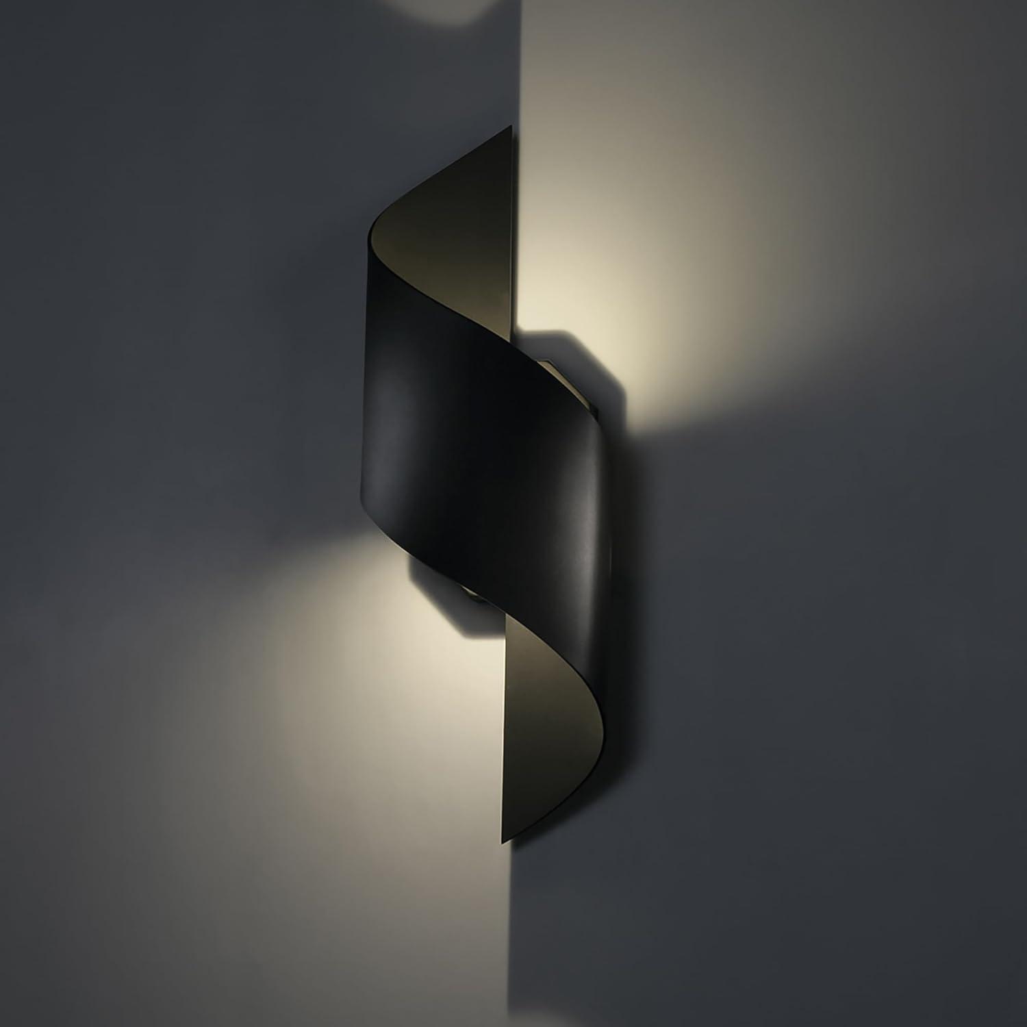 Helix Aluminum LED Wall Light