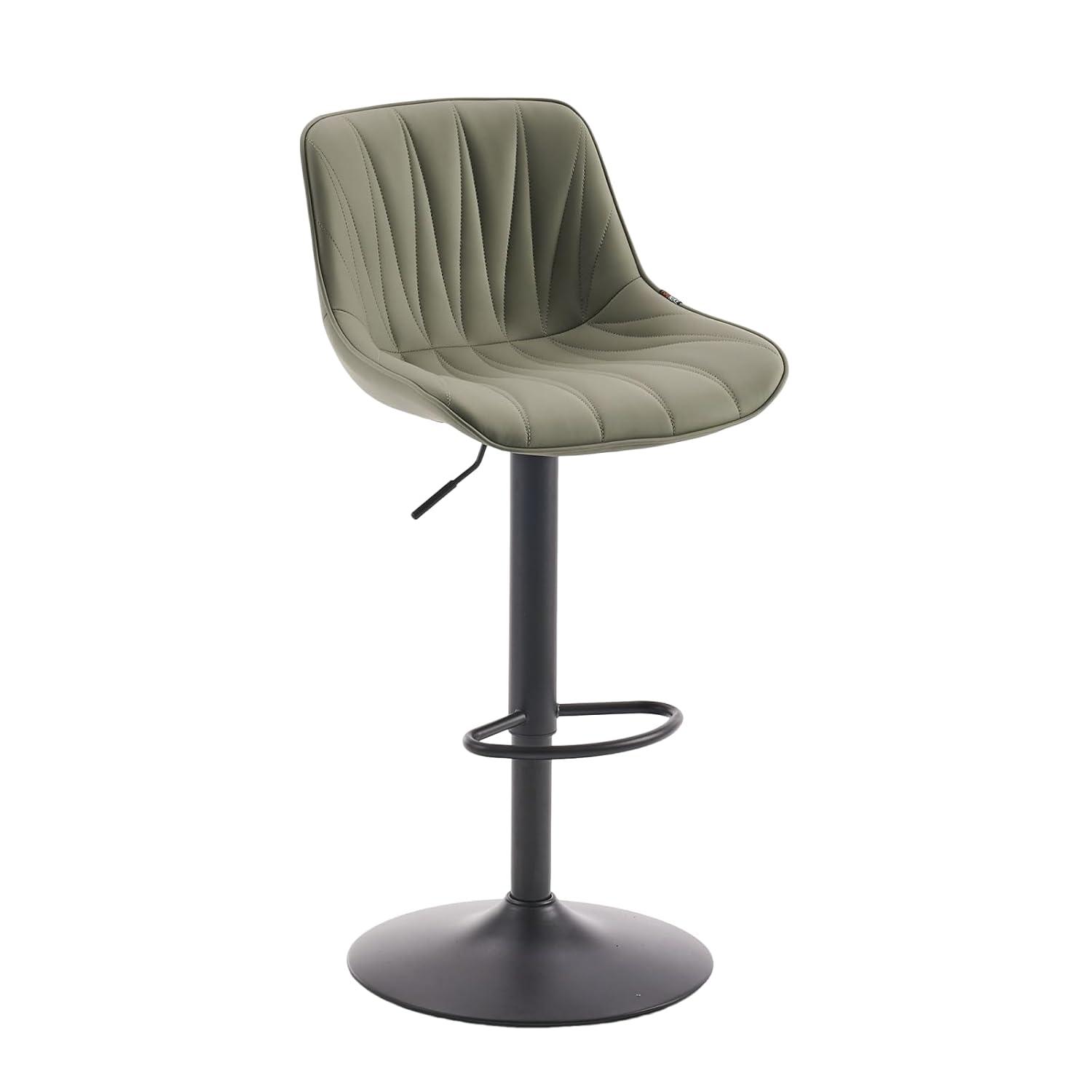Kidol & Shellder Green Bar Stools Set of 2 Modern Kitchen Island Barstool