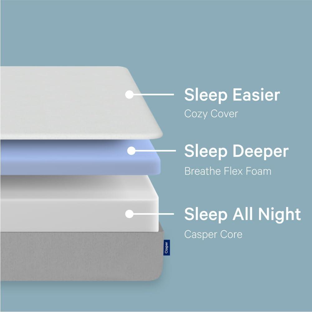 Casper Sleep Element 10" Medium Firm Memory Foam Mattress