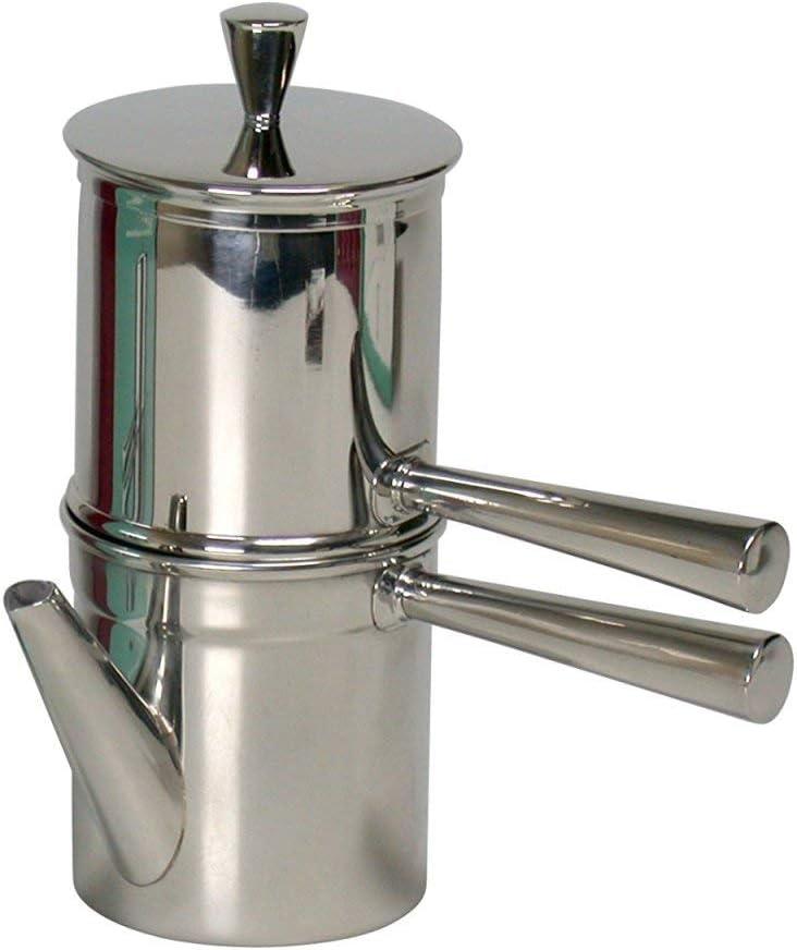 Ilsa 6-Cup Stainless Steel Neapolitan Coffee Maker