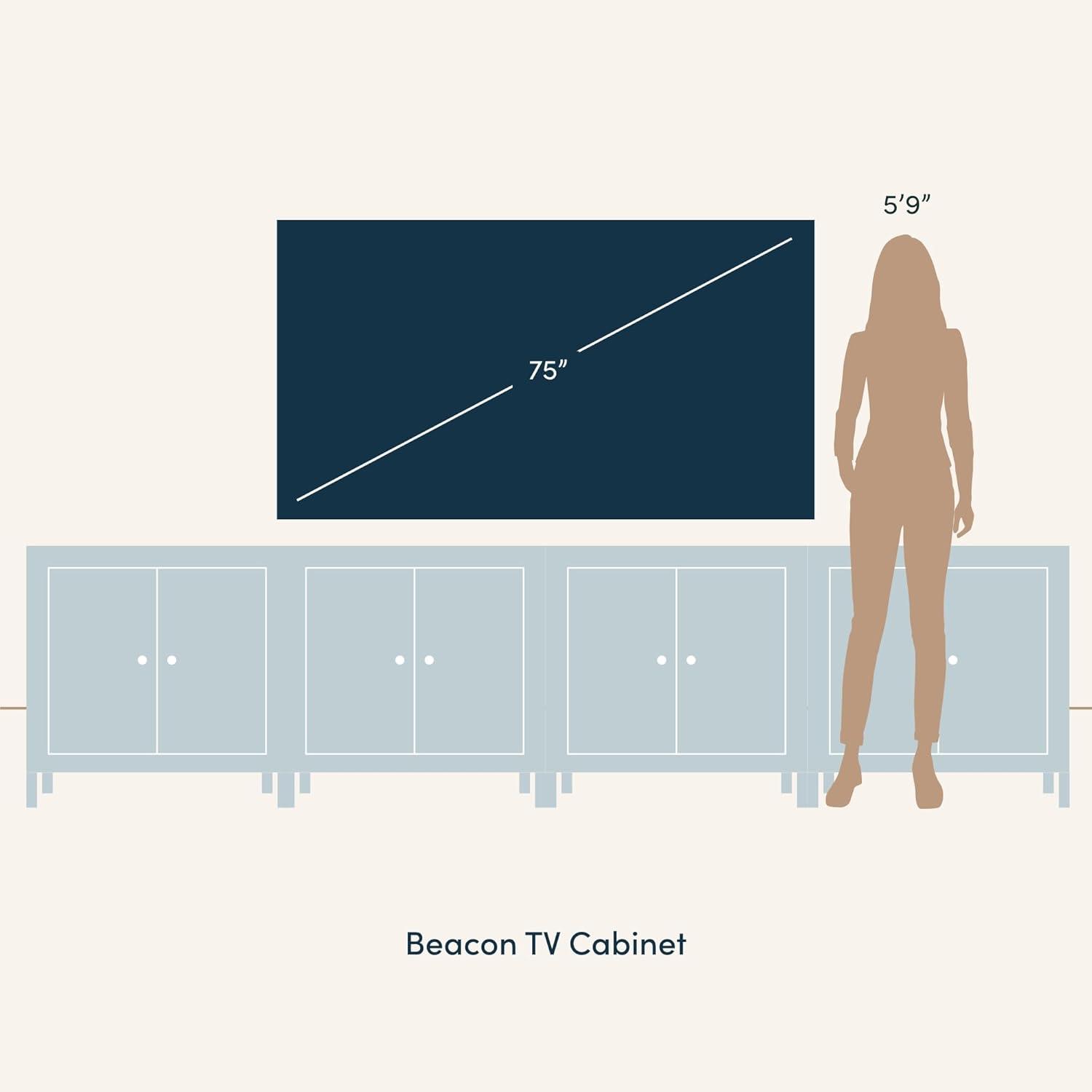 Shellie Solid Wood 2 - Door Accent Cabinet Set or TV Stand