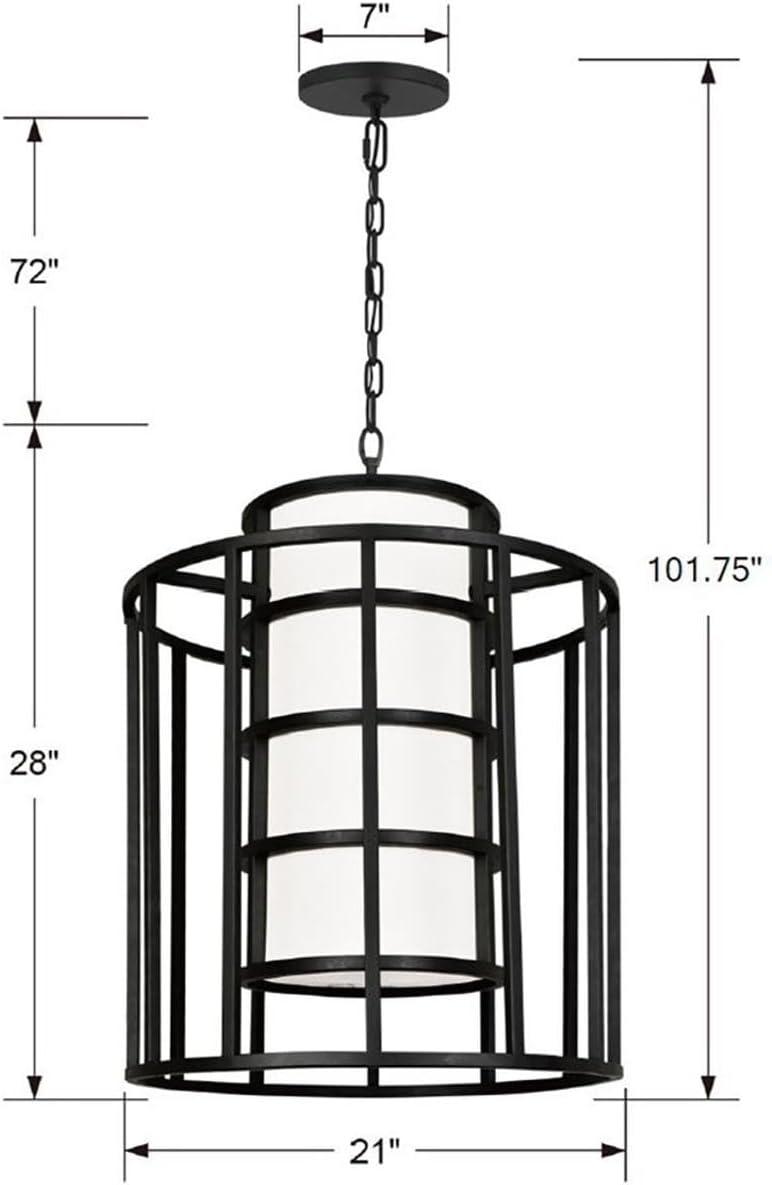 Crystorama Lighting - Six Light Chandelier - Chandelier - Hulton - Six Light