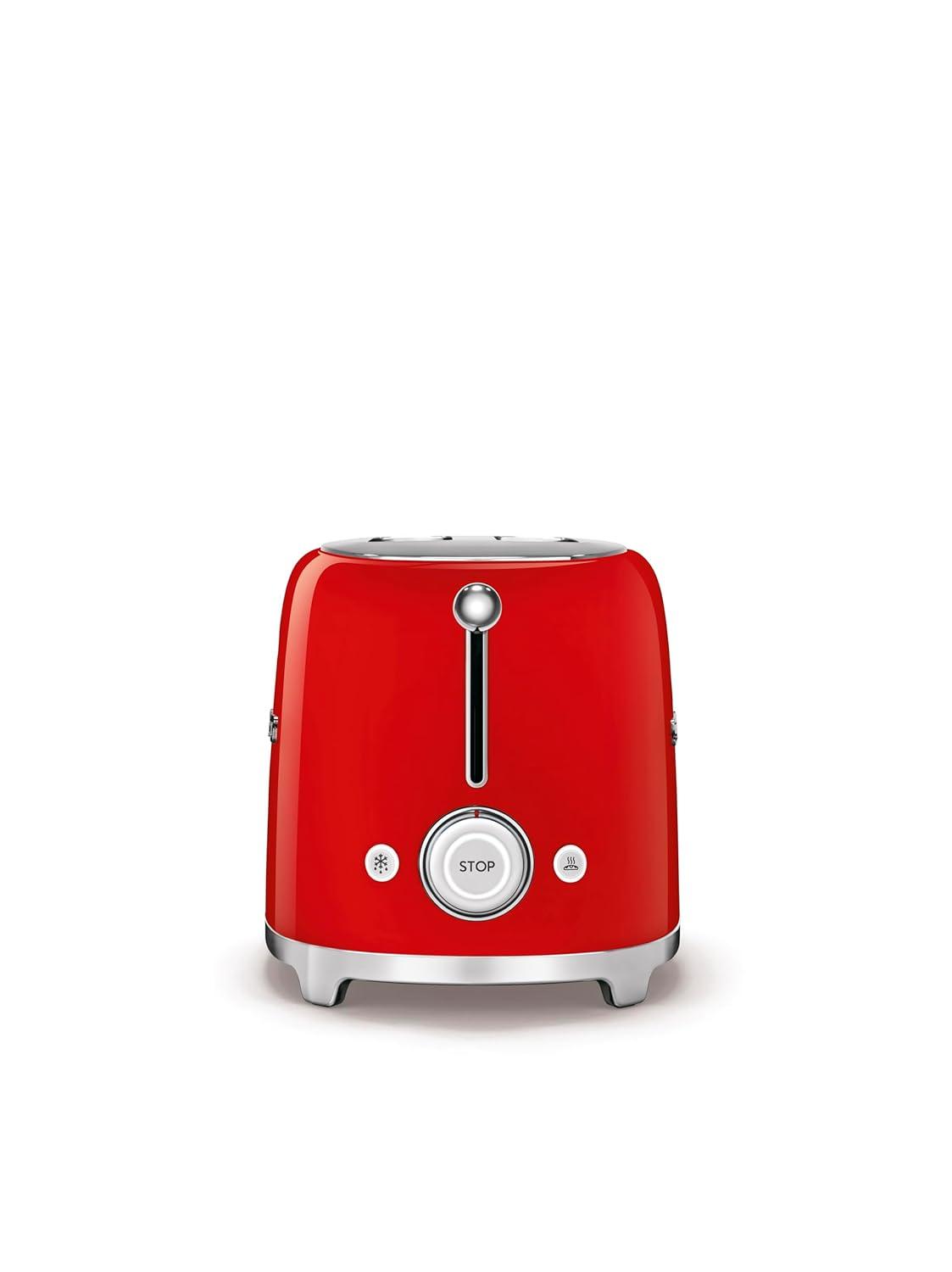 SMEG Red 4-Slice Retro Toaster