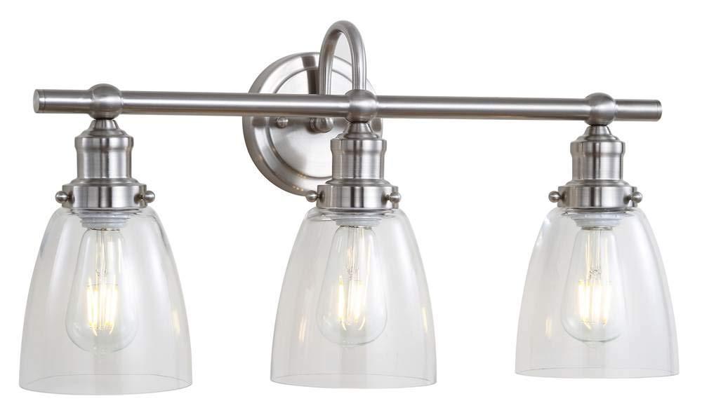 Dunes 3 Light 23.5" Sconce - SCN4046 - Nickle - Safavieh