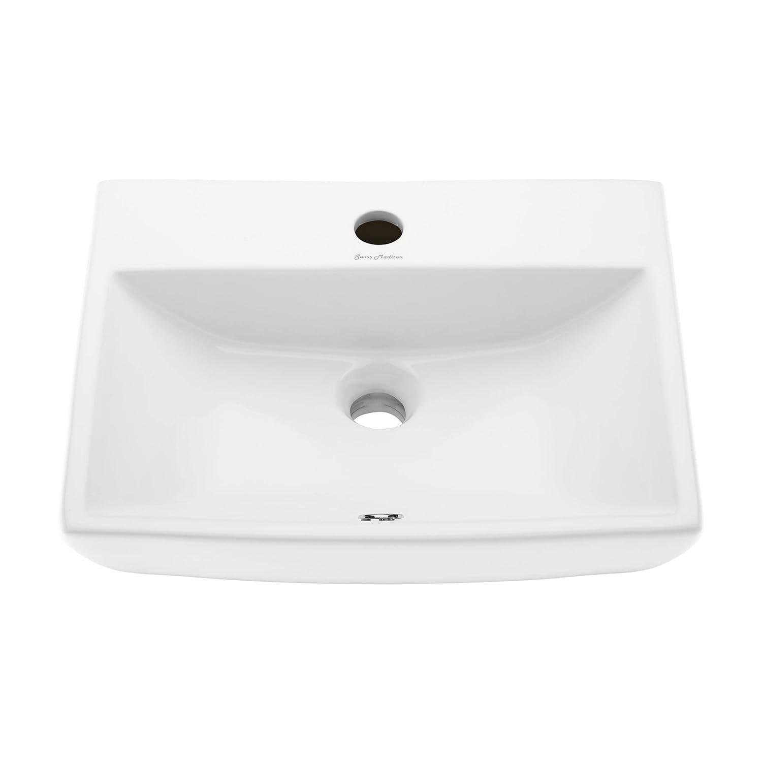 Voltaire Sublime Compact Ceramic Wall Hung Sink
