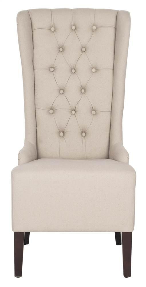 Becall 20"H Dining Chair - Taupe - Safavieh