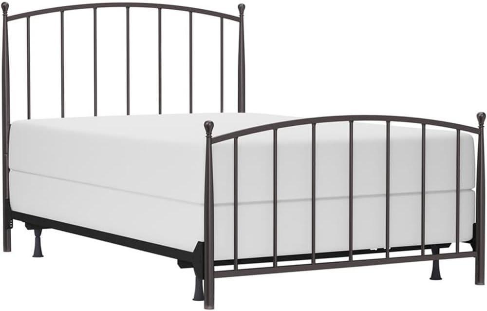 Hillsdale Furniture Warwick Gray Bronze Metal Queen Bed