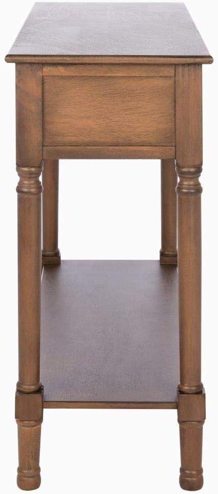 Landers 2 Drawer Console Table - CNS5710C - Brown - Safavieh