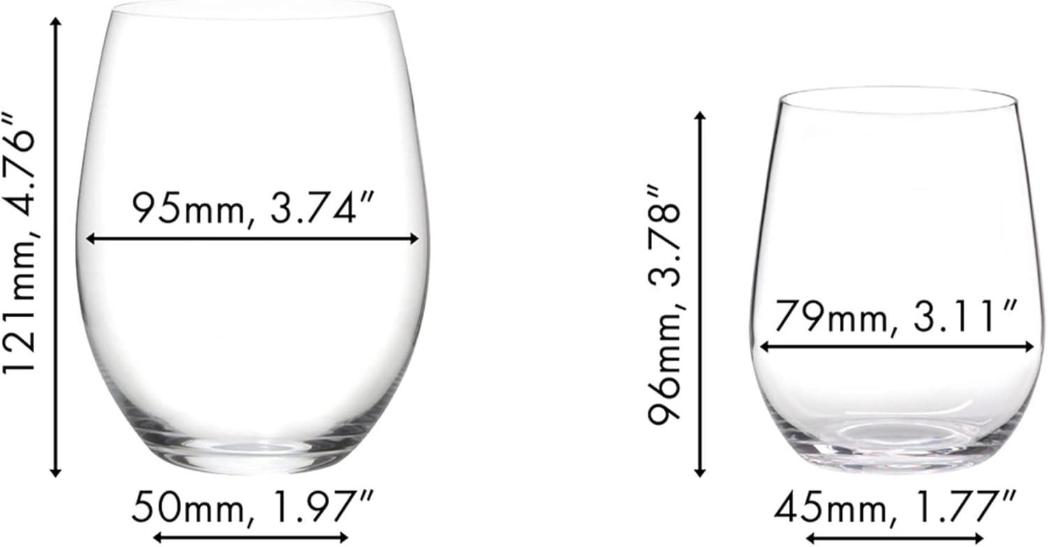 RIEDEL The O Wine Tumbler Cabernet/Viognier Wine Glass (Pay 6 Get 8)