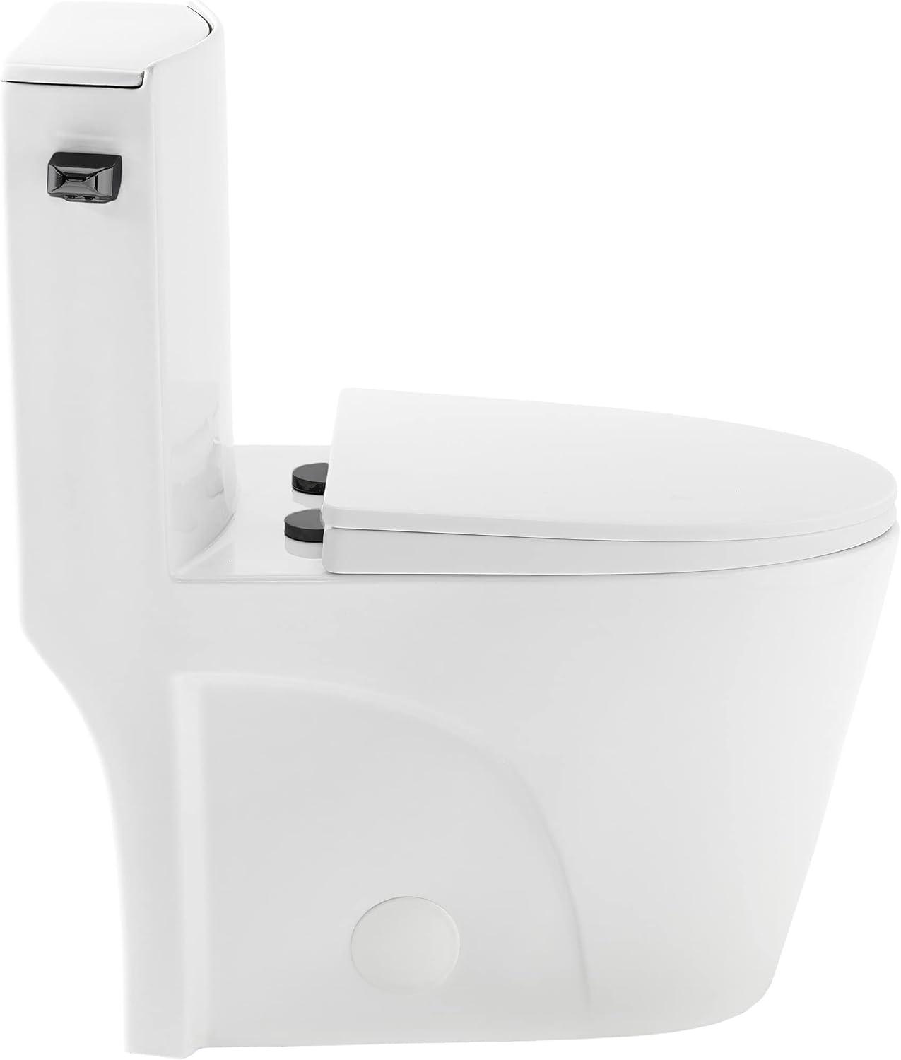 St. Tropez One Piece Elongated Toilet Dual Vortex Flush