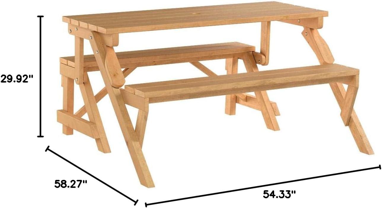 Interchangeable Picnic Table / Garden Bench