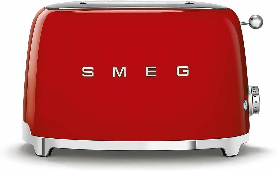 SMEG Red 2-Slice Retro Toaster