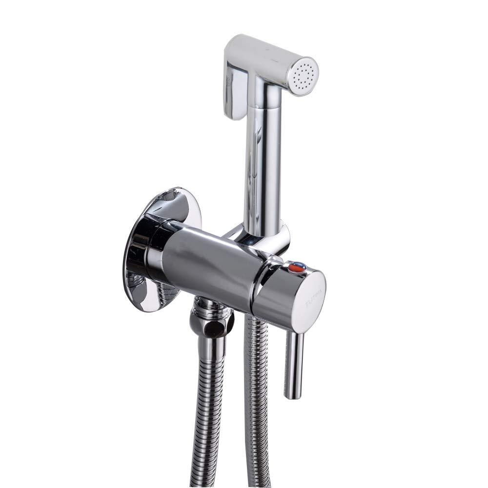 Handheld Bidet Sprayer for Toilet, Hot and Cold Bidet Sprayer,Portable Bidet for Toilet,Toilet Sprayer with Mixer