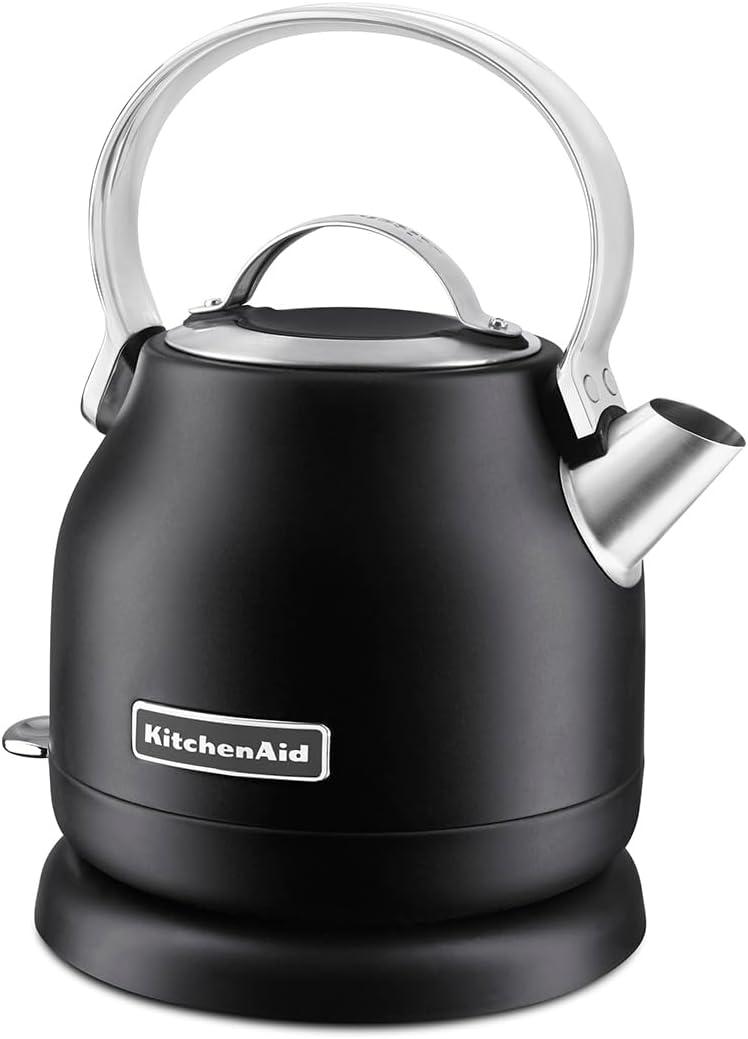 KitchenAid 1.25 L Electric Kettle, Black Matte, KEK1222