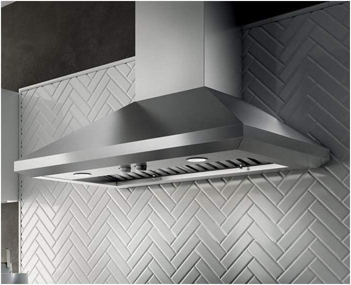 Elica 36" Stainless Steel Wall Mounted Range Hood with Heat Sentry