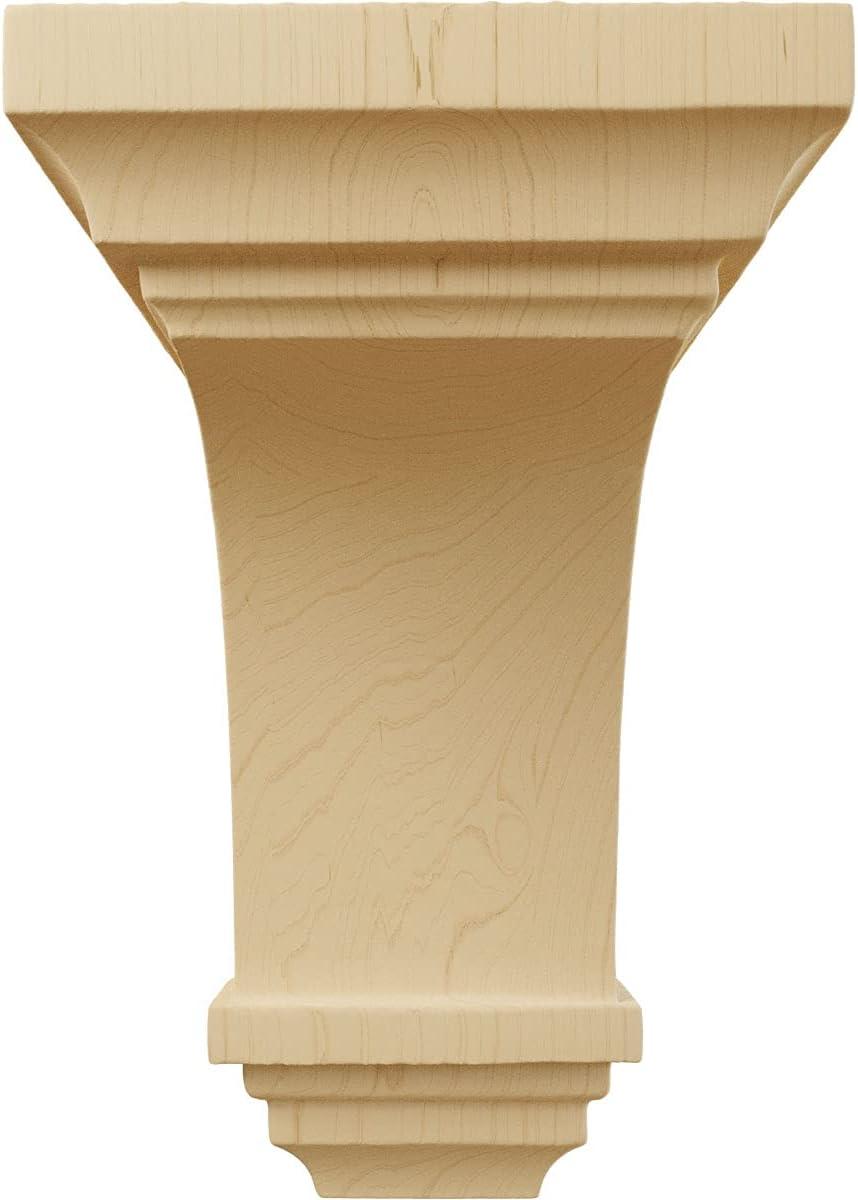 Mini Jefferson Alder Wood Corbel 3.5" x 3.75" x 6"