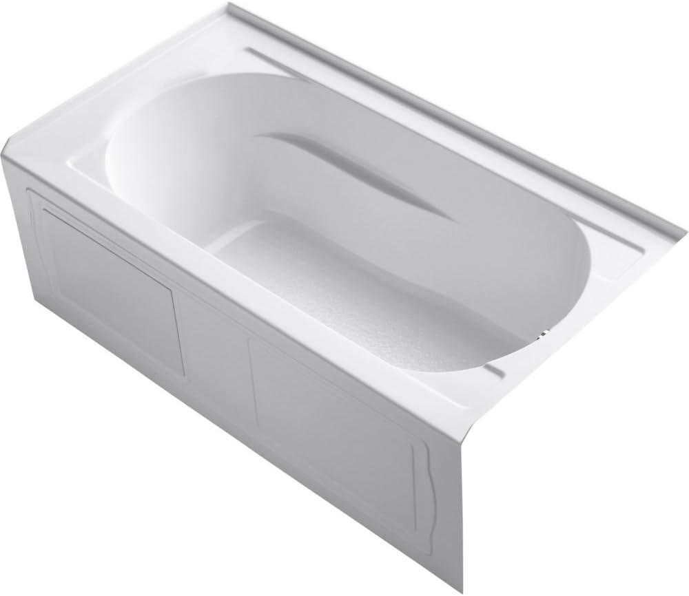 Devonshire 60" x 32" Alcove Soaking Acrylic Bathtub