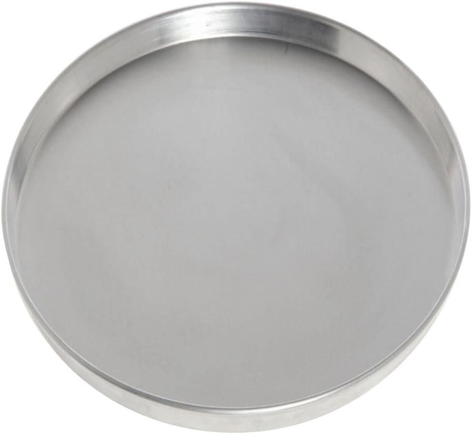 12" Silver Aluminum Round Pizza Pan