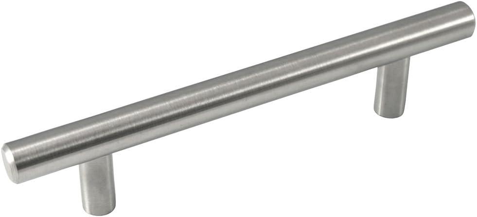 Melrose 3 in. Center-to-Center Satin Nickel Bar Pull Cabinet Pull 87011 (10-Pack)