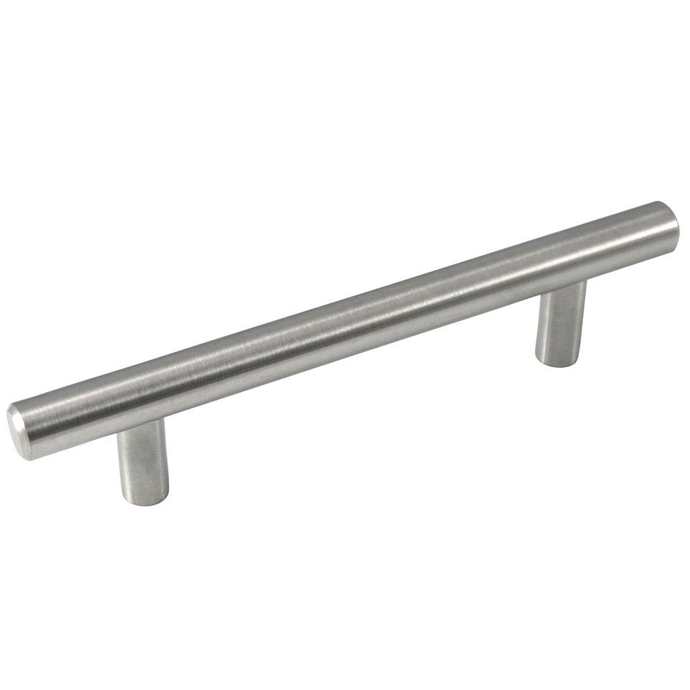 Melrose 3 in. Center-to-Center Satin Nickel Bar Pull Cabinet Pull 87011 (10-Pack)