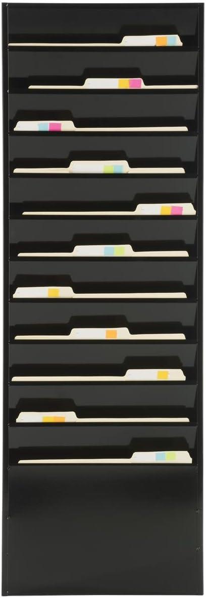 Global Industrial Stainless Steel Hanging Files Open