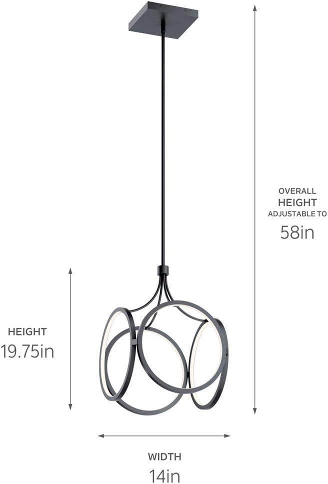 Nikiki 1 - Light LED Unique/Statement Pendant