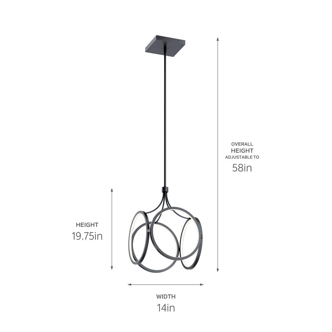 Nikiki 1 - Light LED Unique/Statement Pendant