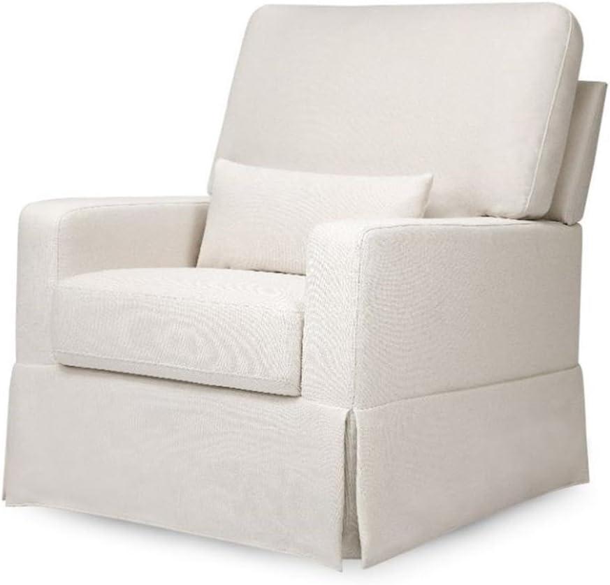 Crawford Upholstered Swivel Glider