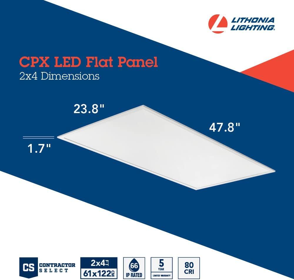 Lithonia Lighting 2628H6 2 x 4 ft. CPX ALO8 SWW7 M2 LED Panel