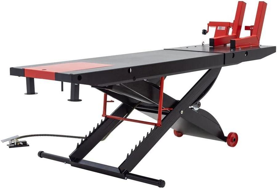 Black Widow BW-PROLIFT-HD Mesa Elevadora de Tijeras para Motocicleta Neumatic ProLift