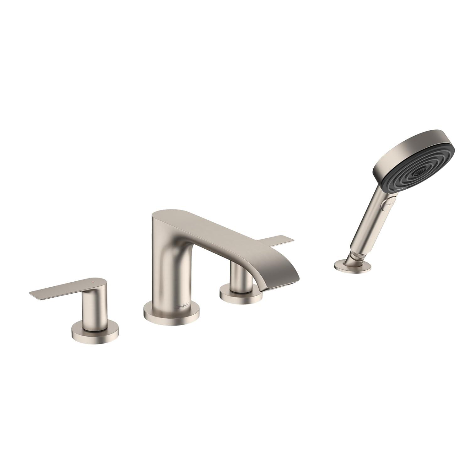 Hansgrohe Vivenis 4-Hole Roman Tub Set Trim with 1.75 GPM Handshower