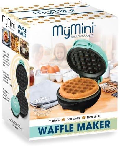 MyMini Waffle Maker, Teal