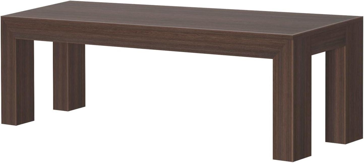 Plank+Beam 60" Modern Wood Dining Bench, Solid Wood Bench for Dining Table