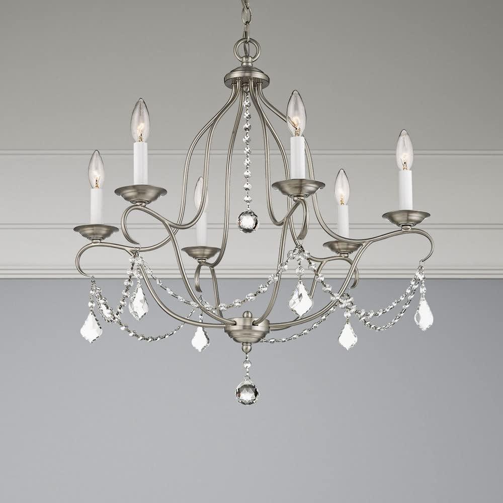 Livex Lighting - Chesterfield - 6 Light Chandelier in French Country Style - 25