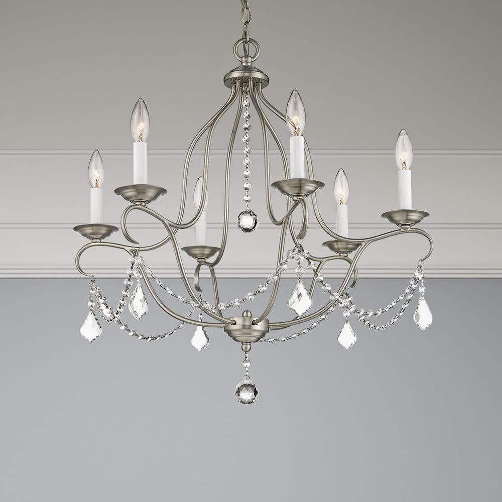Livex Lighting Chesterfield 6 - Light Chandelier in  Hand Applied Venetian Golden Bronze