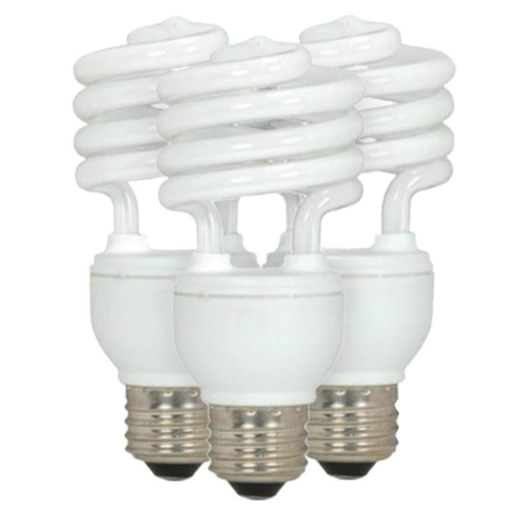 Satco T2 18-watt Fluorescent Spiral Bulb 3-pack