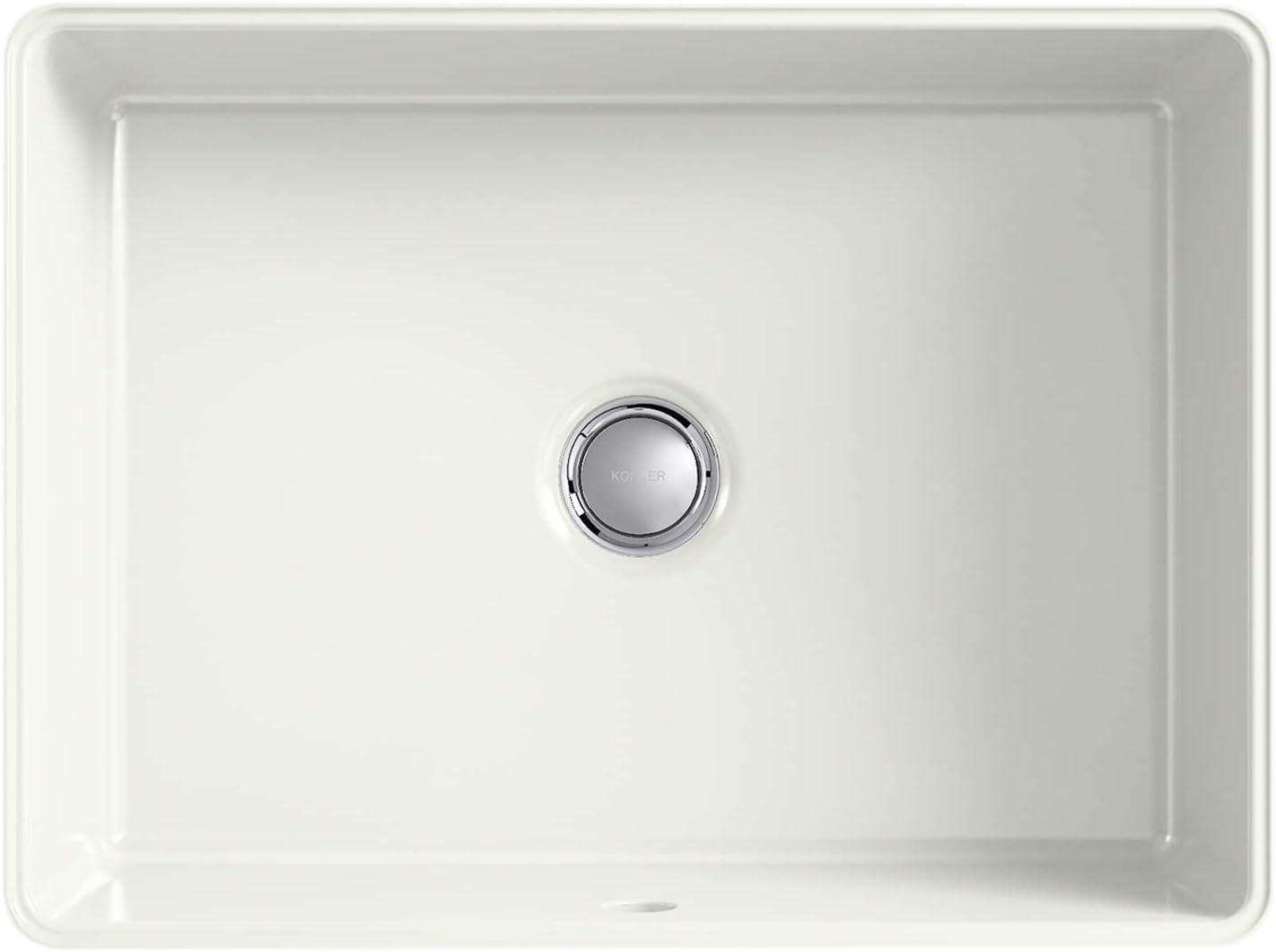 Verticyl 17" Rectangular Under-Mount Bathroom Sink with Overflow Drain
