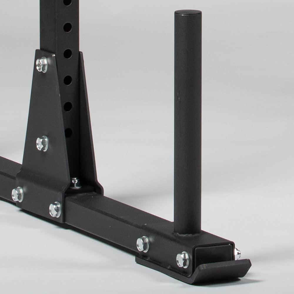 Titan Fitness T-3 Series Corto 72" Strongman Yunk, Capacidad de 750 LB, Soporte Multifuncional para Transporte de Yugo, Perchero para Sentadillas, Trineo para Empujar/tirar, Estación de Arranque de Barra Gruesa, Equipo de Entrenamiento para el Hogar O el Gimnasio Del Garaje