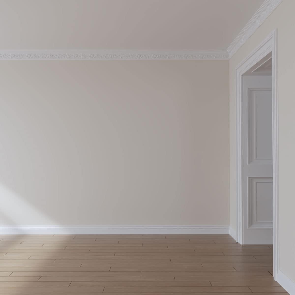 Ekena Millwork 5 1/2"H x 2 1/4"P x 6"F x 94 1/2"L Richmond Crown Moulding