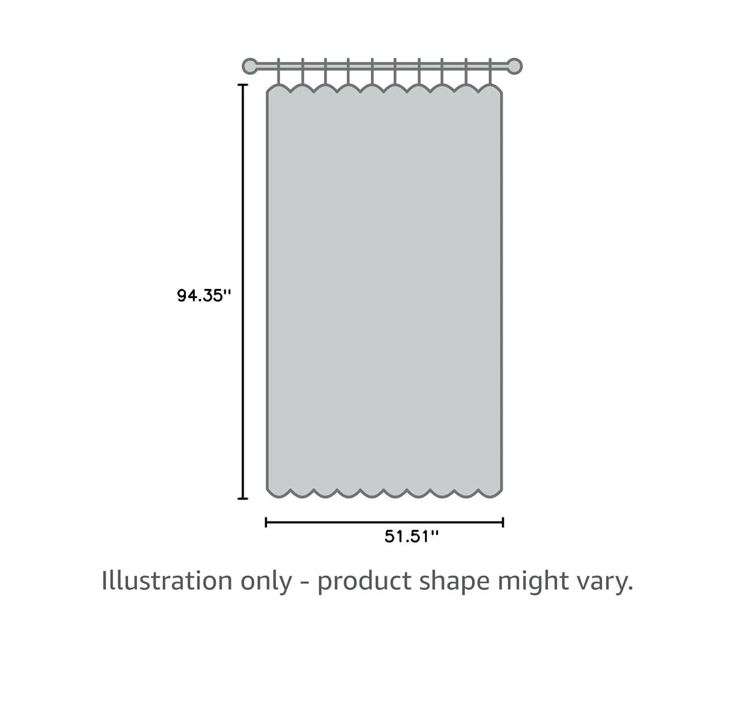 DriftAway Freda Jacobean Floral Linen Blend Lined Thermal Insulated Room Darkening Blackout Grommet Window Curtains 2 Layers 2 Panels Each 52 Inch by 63 Inch Taupe Beige